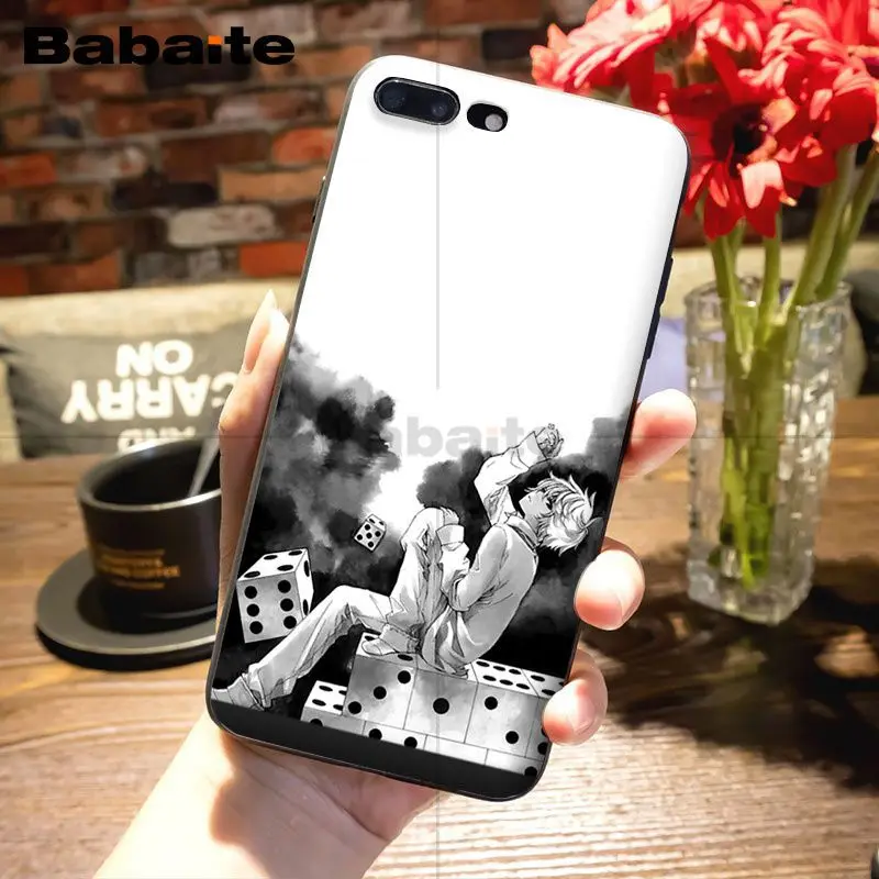 Babaite аниме тетрадь смерти Smart Cover Черная мягкая крышка чехол для телефона iPhone 8 7 6 6S