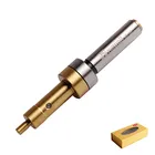 10 мм антимагнитный датчик для обнаружения кромок, сенсорный датчик, титанизирующий желтый восьмиугольный, быстрое определение рабочих кромок для фрезерного инструмента и токарного станка