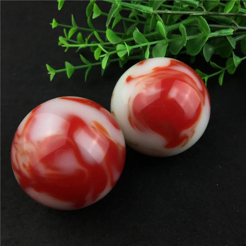 Precio China Tallada A Mano De Oro Seda Jade Colorido Jade Masaje De Balonmano