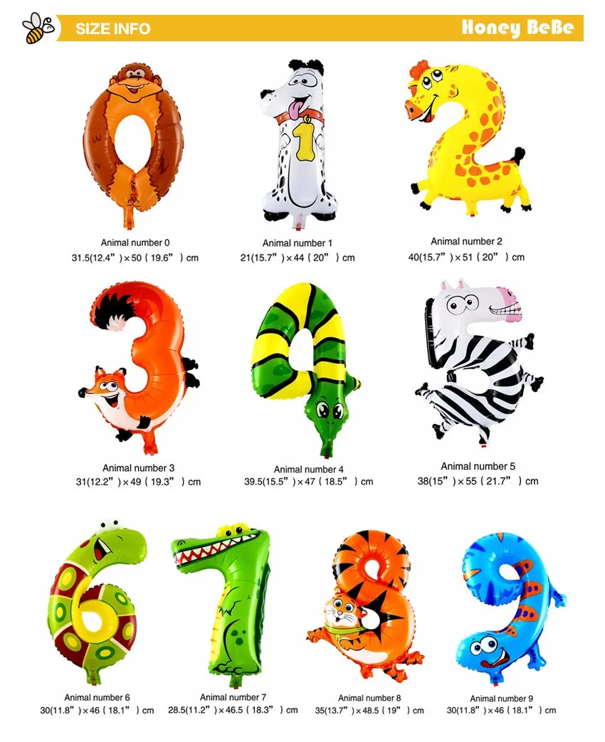 1 шт. фольгированные воздушные шары в виде цифр|ballon decoration|ballon partyballons decoration birthday |