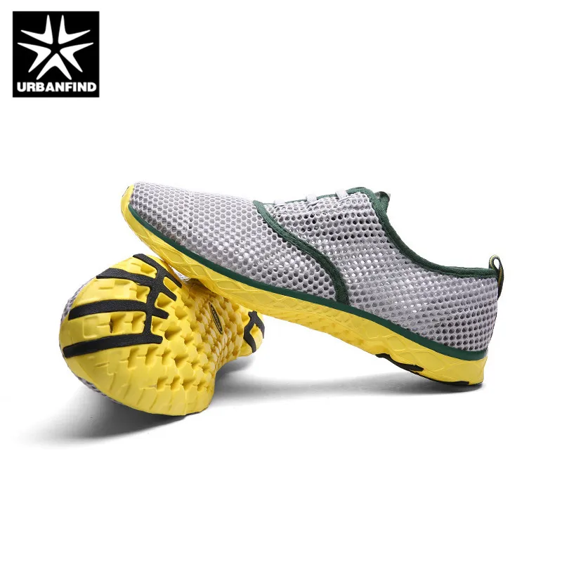 URBANFIND Summer Mesh Shoes Unisex Breathable Sneakers Size 36-45 Soft Light Male Female Casual 6 Colors | Обувь