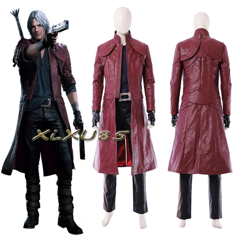 Костюм для косплея Данте костюм DMC 5 высокого качества Хэллоуина унисекс любого