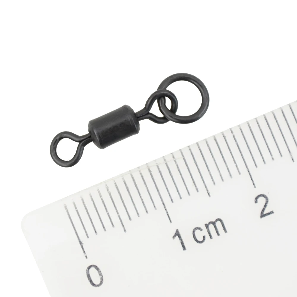 Carp Fishing Swivel for Chod Rig Link with Solid Ring Terminal Tackle Snap Swivels Accessories | Спорт и развлечения
