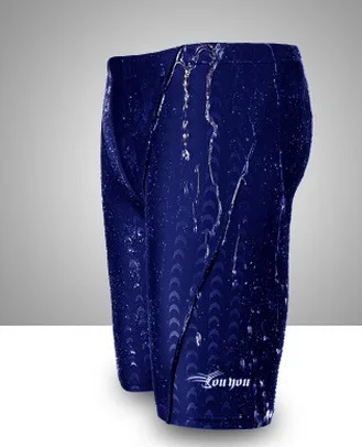 Brand Men's Breathable Swim Brief Racing Swim Trunks Boxer Board Shorts Male Sports Sharkskin Summer Beach Swim Trunks Free Ship