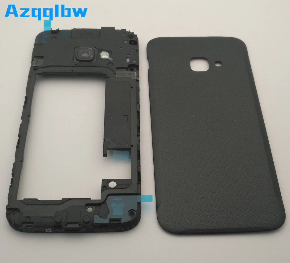 Azqqlbw для Samsung Galaxy Xcover 4 G390 SM G390F передний корпус средняя рамка пластина с объективом