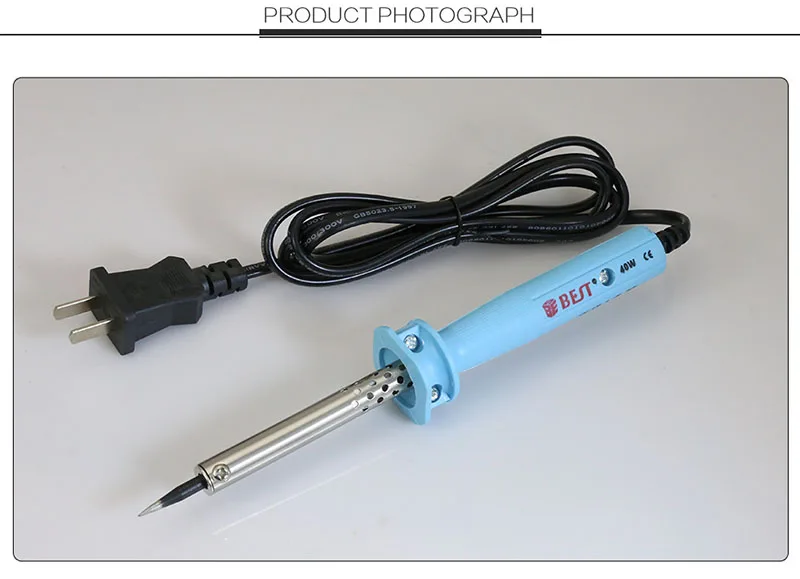 Jyrkior BST-802 High Quality Lead Free Mobile Phone Electric Soldering Iron Kit 30W 40W 60W For Repair Welding Work | Инструменты