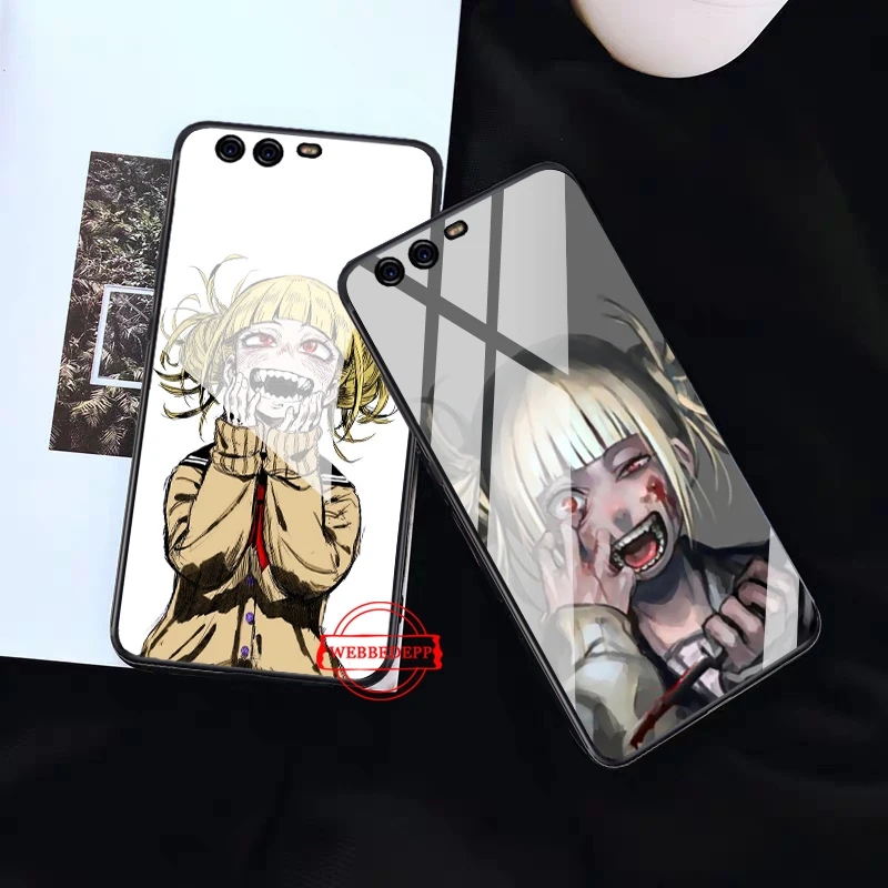 Стеклянный чехол с аниме My Hero College Yukiko для Huawei P10 lite P20 Pro P30 P Smart honor 7A 8X 9 10 Y6 Mate