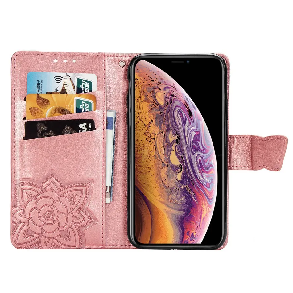 Кожаный чехол-книжка для iPhone 11 Pro XS MAX XR X 8 7 6 6S Plus чехол-накладка чехол для телефона s для iPhone 8 Plus 11 Pro Max