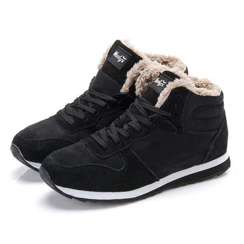 Men Shoes Winter Sneakers Warm Fur Casual Boots Training Trainers Male Zapatilla Hombre 2018 Big Size | Обувь