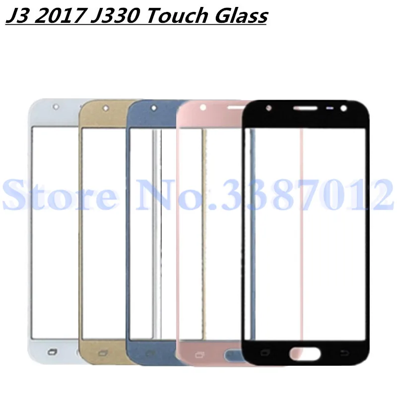 Для Samsung Galaxy J3 2017 SM J330FN J330N J330F/DS сенсорный экран запасная деталь Передняя