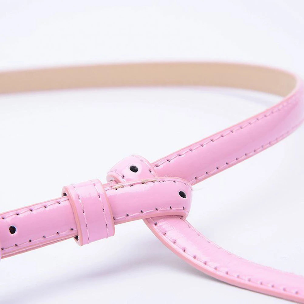 Кожаные ремни для женщин узкий обтягивающий тонкий пояс на талию ремень с