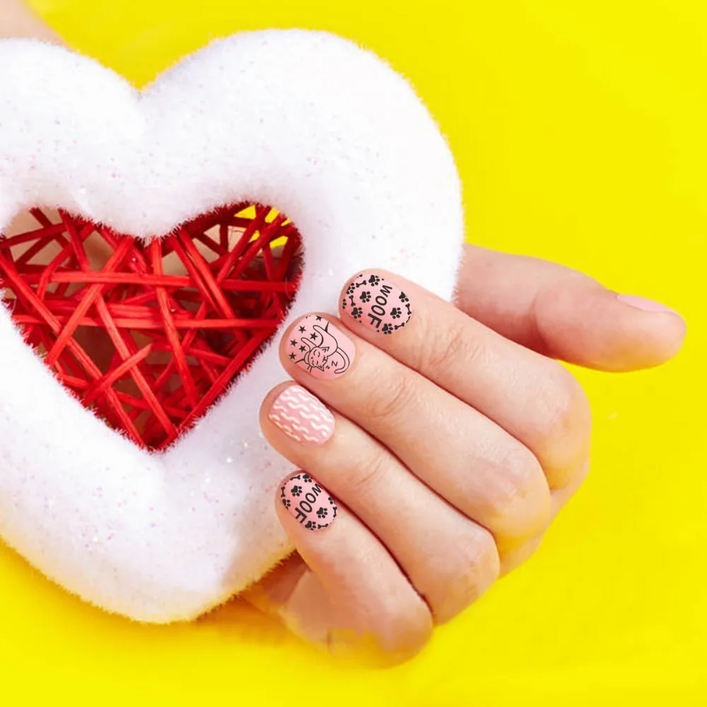 BEAUTYBIGBANG квадратная форма кошка собака животные серия Изображение штамп для