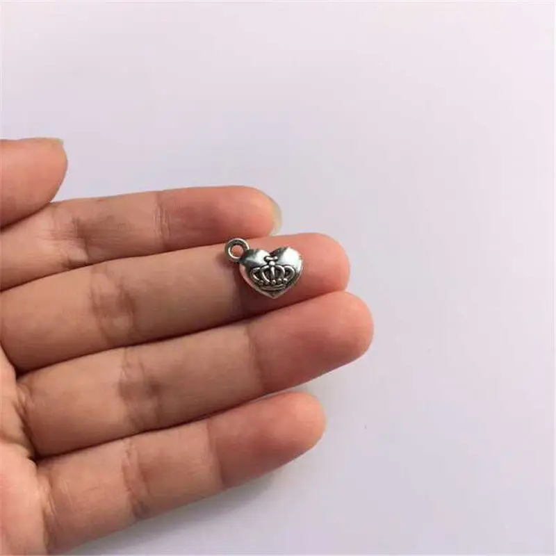 Подвесная мини-подвеска в виде сердечек винтажные ожерелья с подвесками сделай