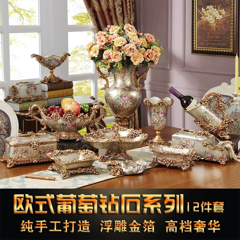 Украшение для гостиной в европейском стиле роскошный костюм домашняя мебель