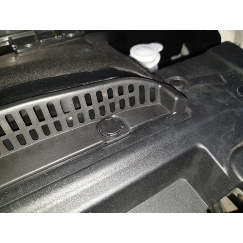 Автомобильный двигатель, впуск выпуск, накладка, украшение для Mitsubishi Outlander, аксессуары для стайлинга автомобилей