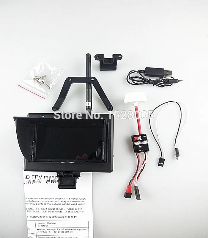 5 8G 8 канальный FPV для XK X380 X380A X380B X380C RC вертолет Quadcopter|Детали и аксессуары| |