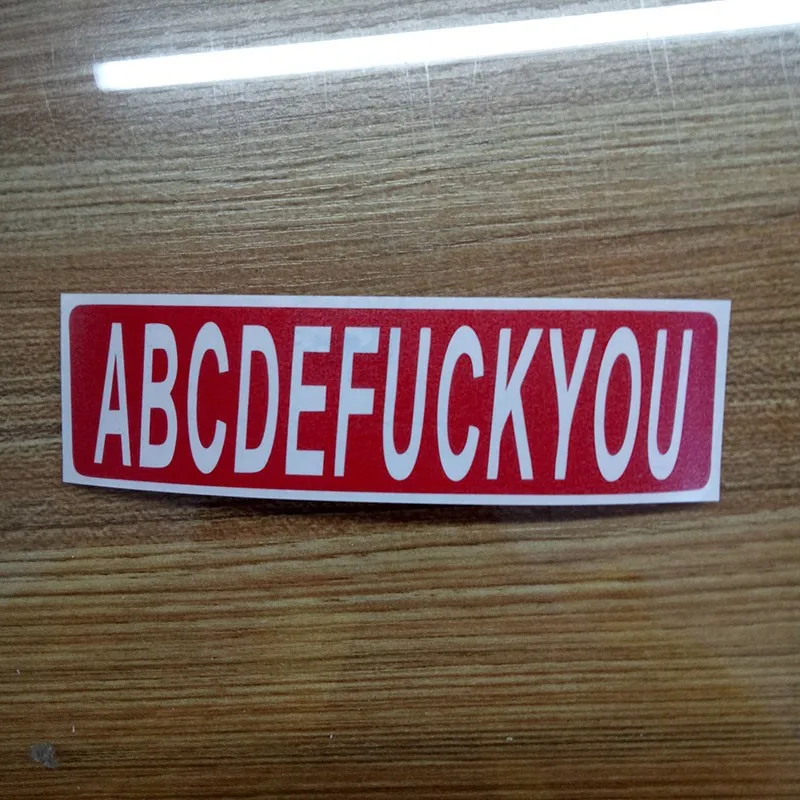 

Words Image New Fashion Vinyl Helmet Sticker Biker Decals Car Sticker Waterproof