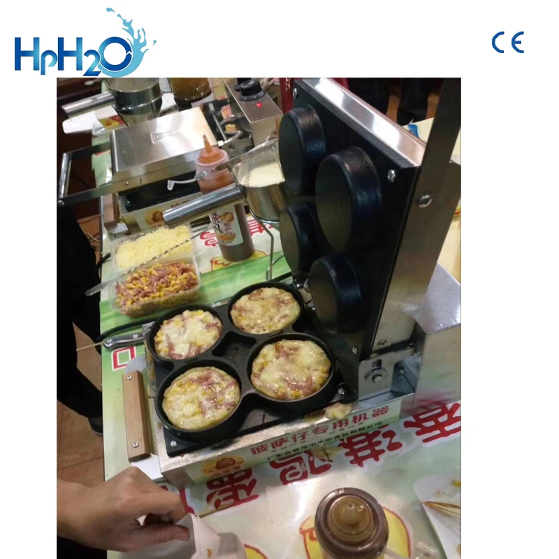 Новый продукт вафельница для пиццы коммерческий закуски машина с тостером из