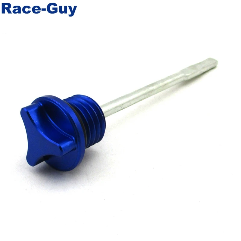 Щуп для масла двигателя CNC Blue Dip щуп мотоцикла питбайка 50 куб. См 90 110 125 140 150 160 См| |