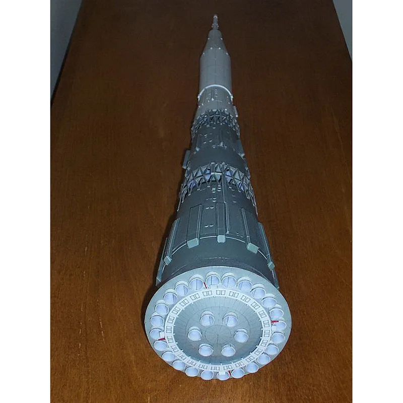 1:144 1:96 советский N1 Старт автомобиля 3D Бумага модель космического корабля ручной