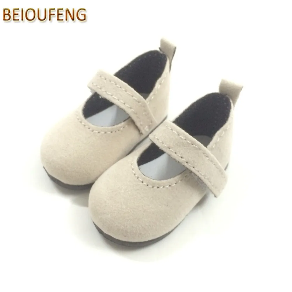 

BEIOUFENG 6CM Doll Shoes for Paola Reina,Gym Shoes for Minifee 1/4 Doll,BJD Footwear Slipper Shoes for Corolle Dolls 6 Pair/Lot