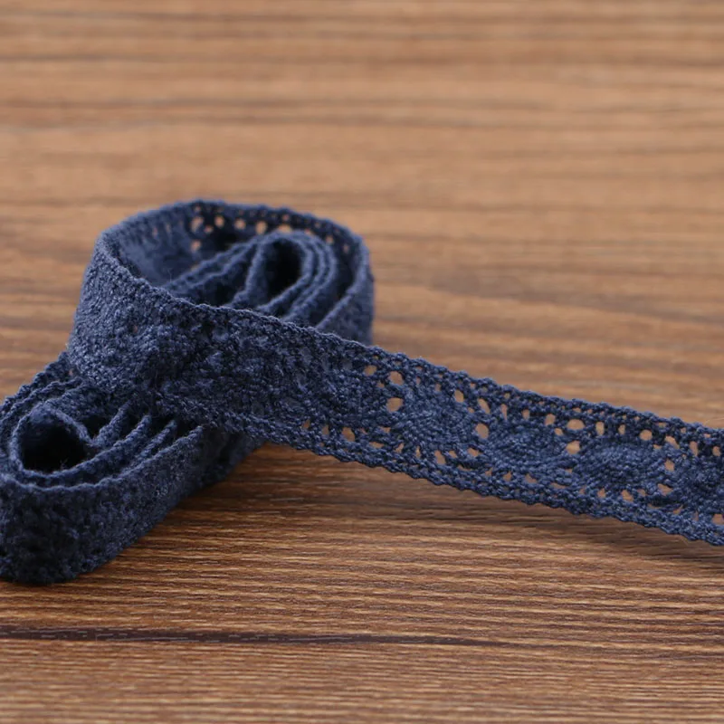 5 yards 1.4cm Новинка, 5 ярдов/много, высокое качество, белое кружево, хлопок, кружево для шитья, домашний интерьер, аксессуары для одежды, материал для рукоделия - Цвет: 5 yards 1.4cm