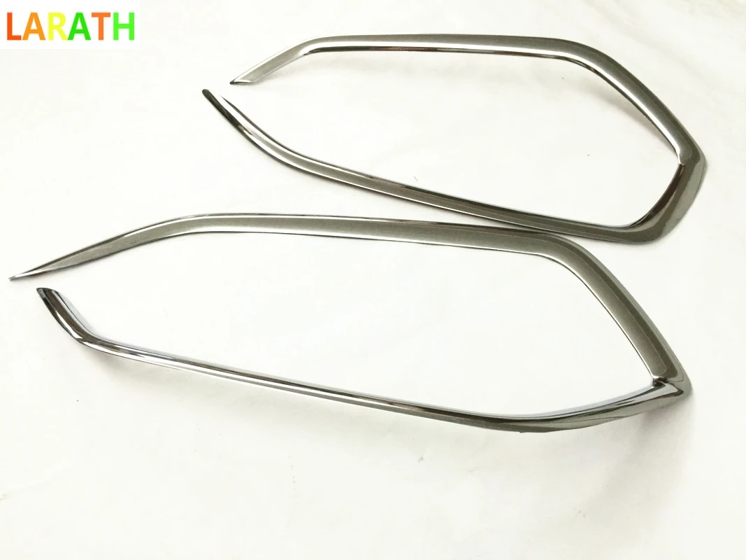 Новинка 1 пара Хромированная передняя противотуманная светильник