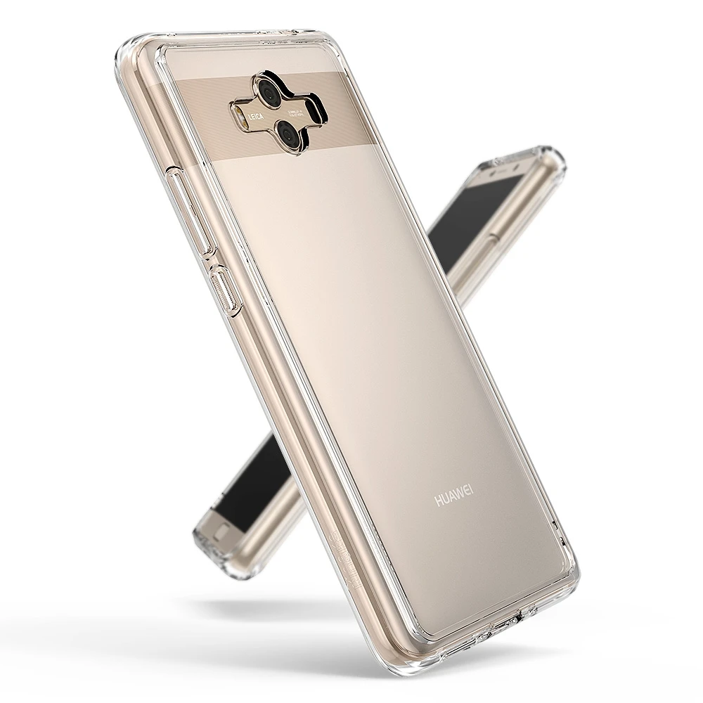 Ringke Fusion для huawei mate 10 Чехол прозрачный PC задняя крышка мягкая TPU гибридная рамка