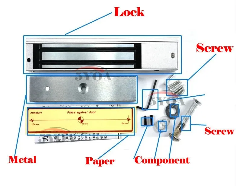 Комплект системы контроля доступа RFID комплект стеклянных дверных рам