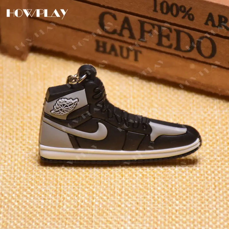 AJ1-035 HowPlay мини кроссовки брелки jordan 1 сумка очарование Баскетбольная обувь модельный брелок AJ1 подвеска на рюкзак держатель для ключей креативные подарки - Цвет: AJ1-035