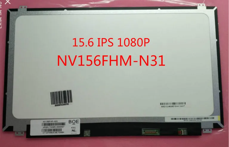 Глянцевая панель для ноутбука 15 6 дюймов FHD X NV156FHM N31|ЖК-экран ноутбуков| |