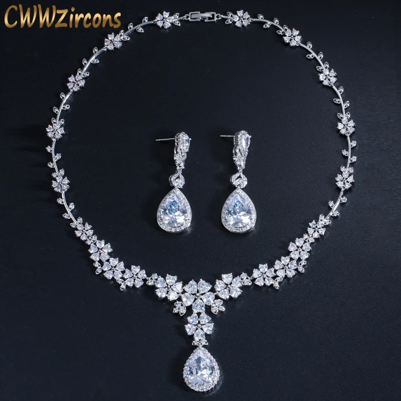 CWWZircons Роскошные африканские женские свадебные вечерние ювелирные изделия