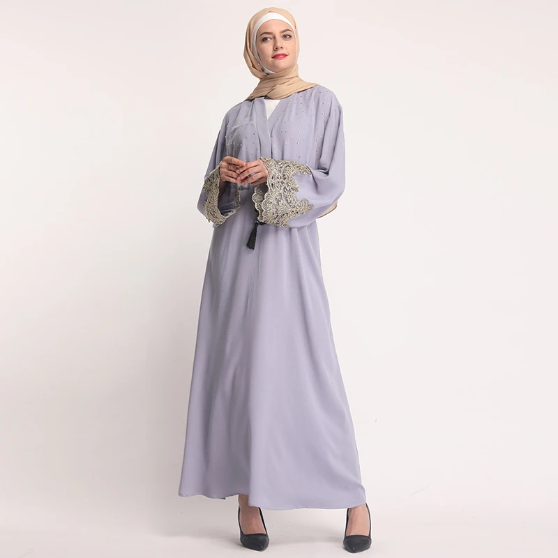 Vestidos Kaftan abaya Qatar Оман мусульманский хиджаб платье Абая для женщин халат Дубайский кафтан Elbise турецкие мусульманские платья одежда