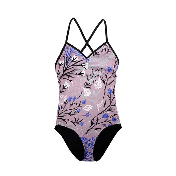 2019 сексуальная одна деталь Купальник для женщин купальники малышек печати боди