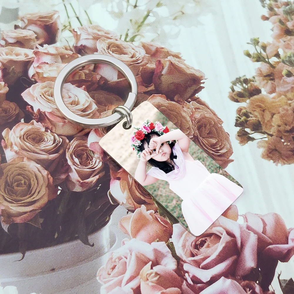 MYLONGINGCHARM индивидуальный фото брелок персонализированный для семьи ребенка