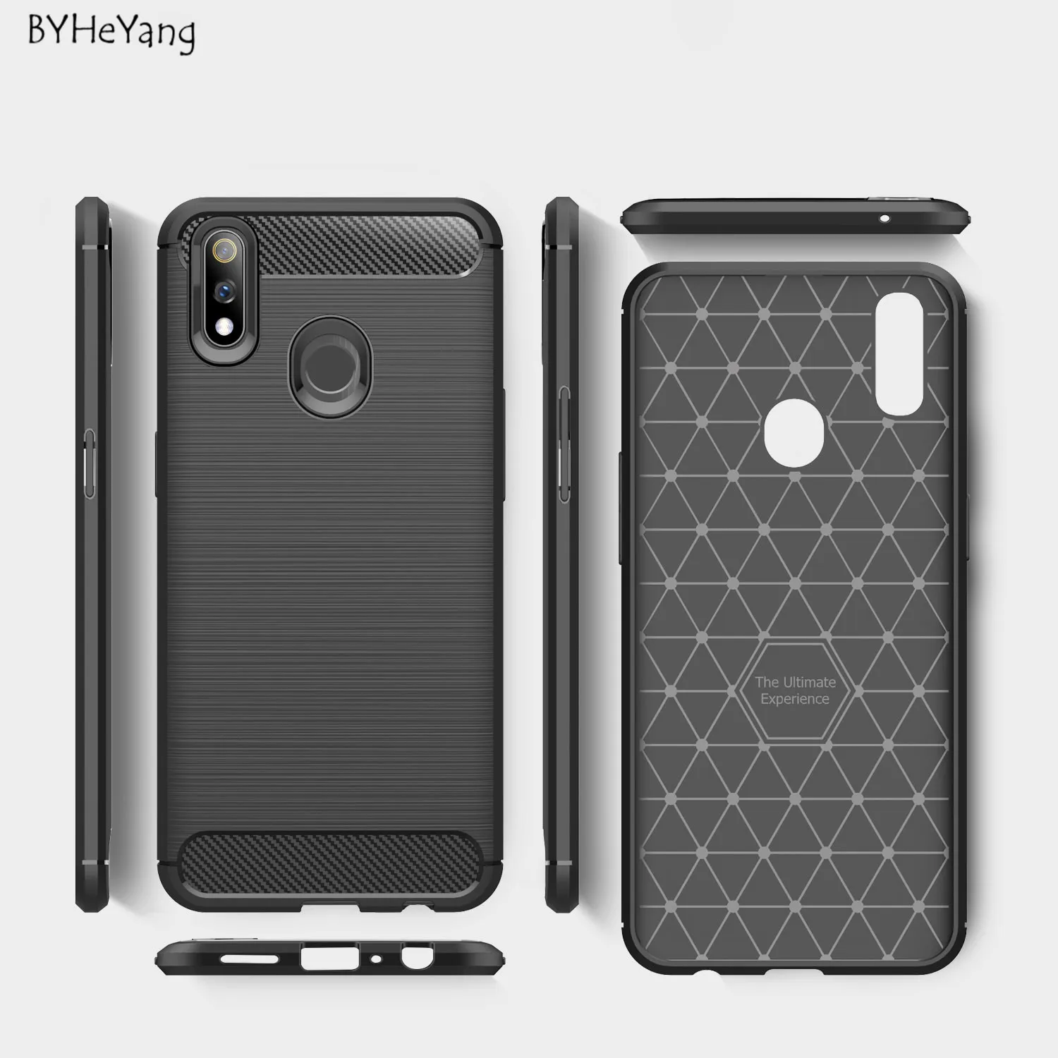 Чехол для OPPO Realme 3 Pro чехол телефона из мягкого силикона и ТПУ с текстурой