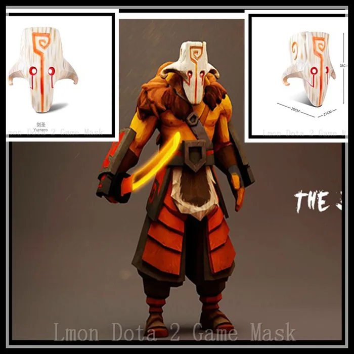 Лидер продаж маска дота 2 для косплея по мотивам Хэллоуина джуггернаутская