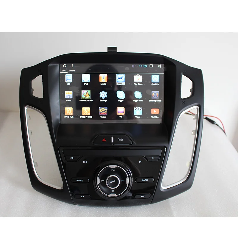 Lenvio DSP ips 4G ram 64G 2 Din Android 8,1 автомобильный DVD gps мультимедийный плеер для Ford Focus 3 2012 2013 Восьмиядерный радио