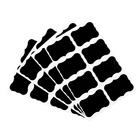 80 шт.лот, белые кружевные наклейки, черная доска, наклейки для кухни, меловая доска, черная доска