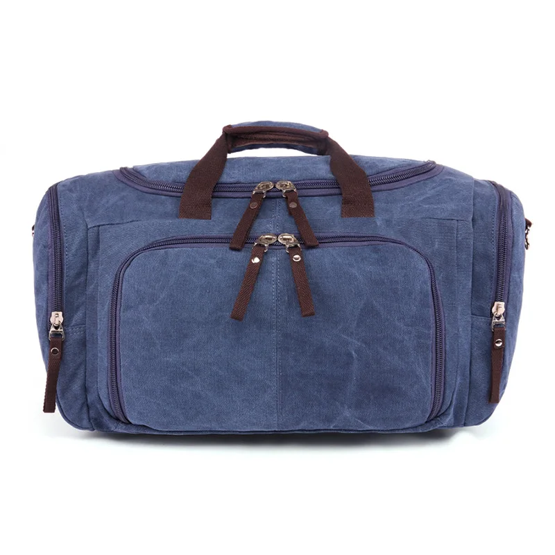 Z.L.D. Classic vintage canvas bag large capacity men and women handbags weekend travel Duffle Bag shoulder Messenger | Багаж и сумки