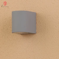 dynasty lighting outdoor aluminum wall lamp 3w led round wall lights ip65 water resistant porch garden villas cafe pub hotel
