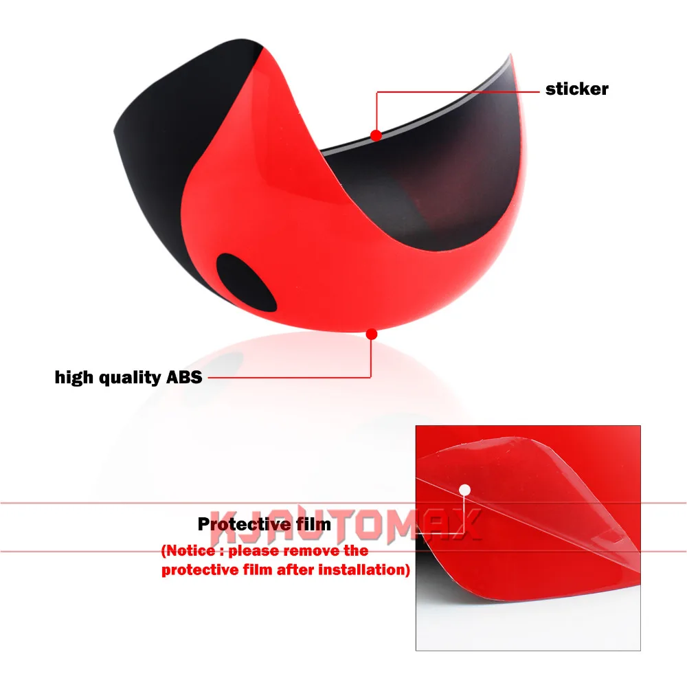 For Mini Cooper Outside Side Wing Mirror Cover Cap Shell R50 R52 R53 R55 R56 R57 R58 R59 R60 R61 Car Styling Accessories F55 F56 |
