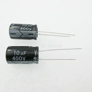 Алюминиевый электролитический конденсатор 20 шт.лот 10 мкФ 400 в 10*16, электролитический конденсатор 400 в 10 мкФ