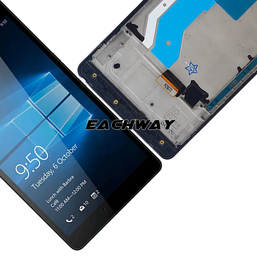 100% новый черный Lumia 950 XL LCD xl дисплей кодирующий преобразователь сенсорного экрана