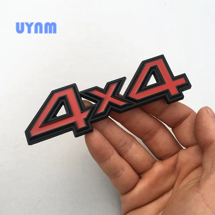 UYNM 1PCS3D металлический 4X4 внедорожник стикер автомобиля эмблема значок для Audi Honda