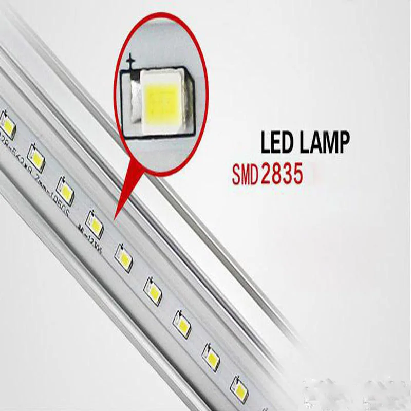 Бесплатная доставка 100 шт./лот интегрированная кулер дверь T8 6 футов 1800 мм 42 Вт SMD2835