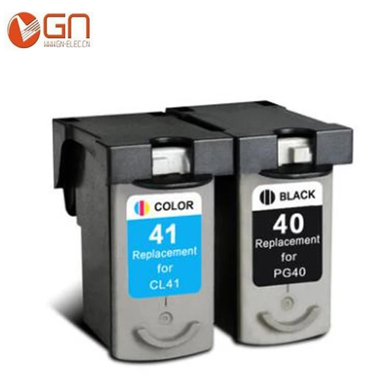 GN 2X PG40 CL41 чернильный картридж для canon PG 40 CL 41 для Canon PIXMA iP1600 iP1200 iP1900 MX300 MX310 MP160 MP140 MP150 принтер