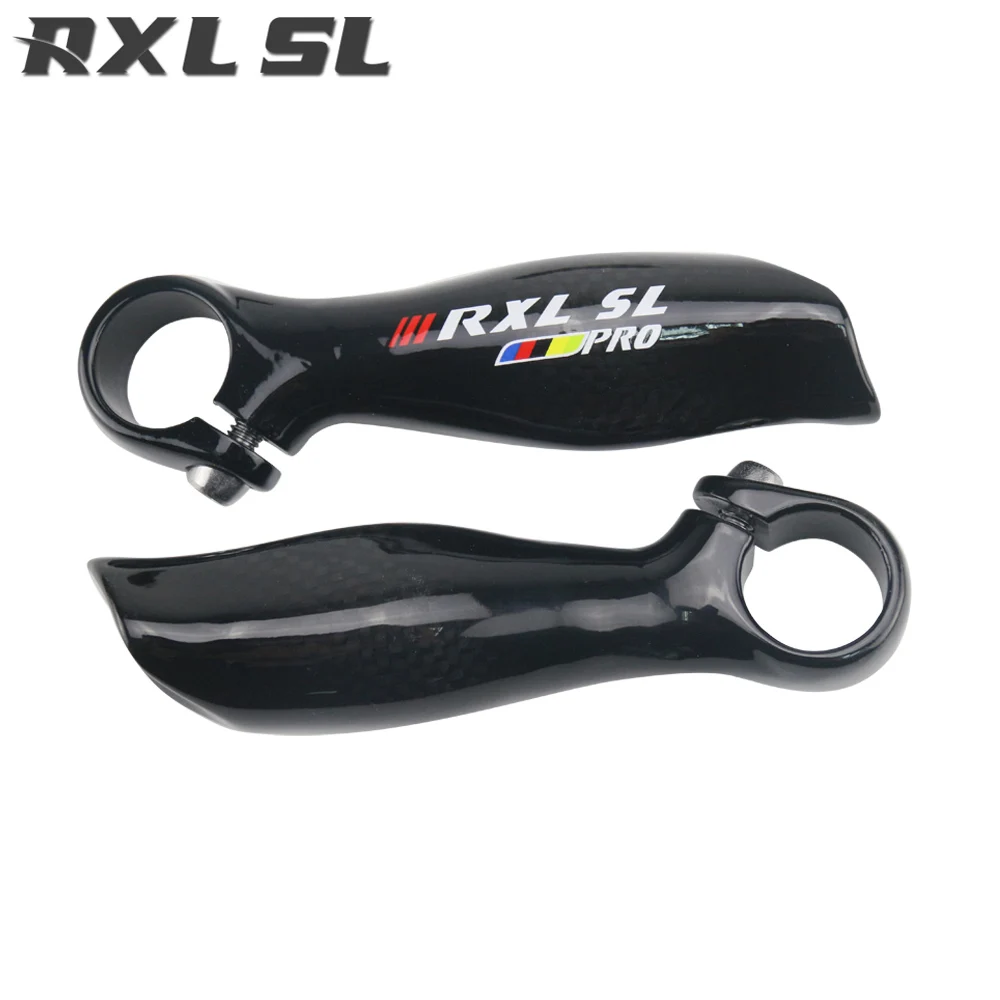 RXL SL ручка для руля велосипеда легкий 3K Глянцевая MTB велосипедная планка концы