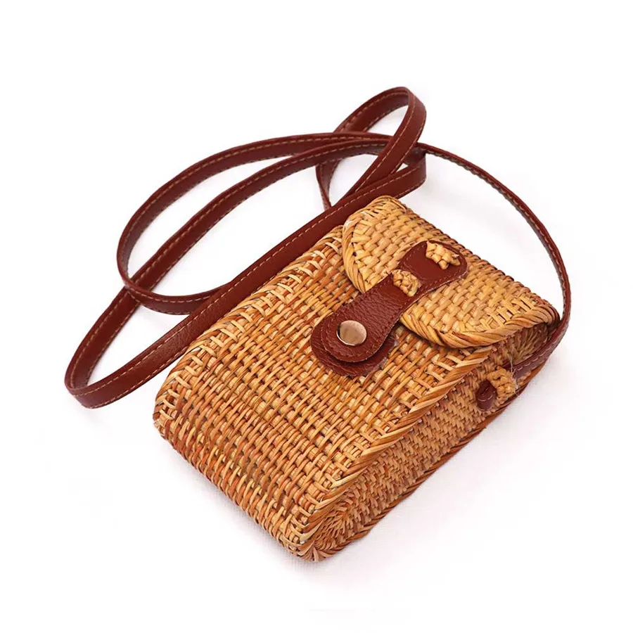 2019 модная женская сумка квадратные сумки летние женские ручная соломенная