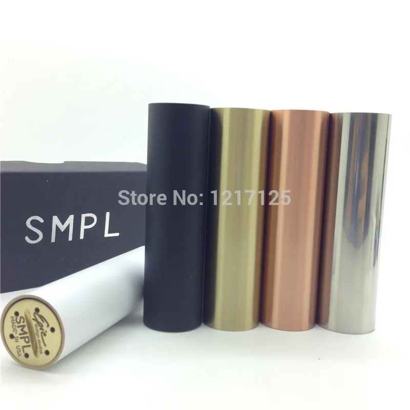 Smpl Mod 18650 мех Механическая коробка Черный Белый Медь Латунь vs Манхэттен fuhattan M6 le